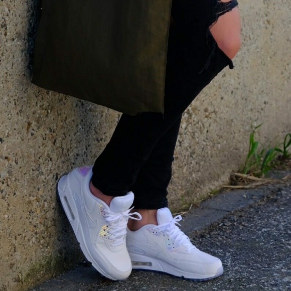 Womens Nike Air Max 90 Premium (Size 8.5) - Picture 2 of 7